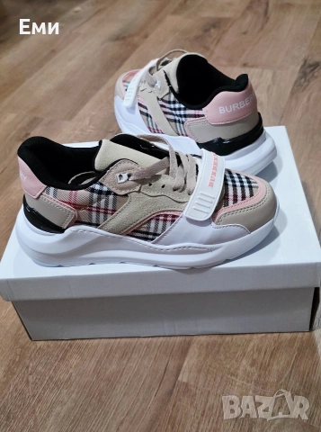 Burberry сникърси дамски обувки нови модели , снимка 18 - Маратонки - 52577503