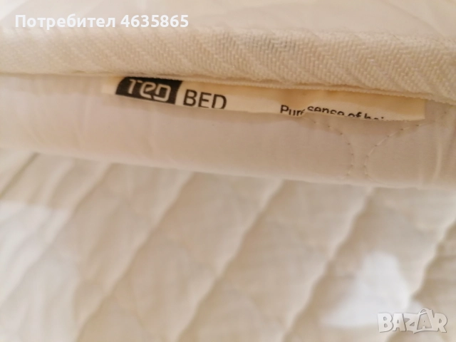 Изключително здраво легло 100/200 - като ново, снимка 4 - Спални и легла - 52488036