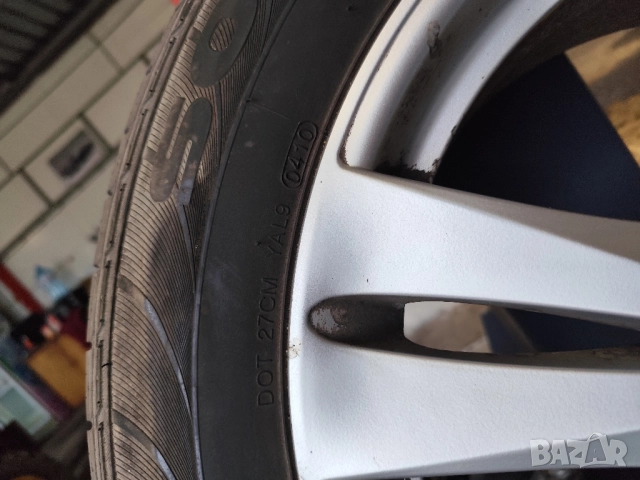 Джанта  с Гума (патерица)- Hyundai Santa fe-2010г, снимка 5 - Части - 52364098