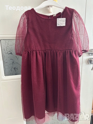 Чисто нова рокличка H&M, снимка 4 - Детски рокли и поли - 53679245
