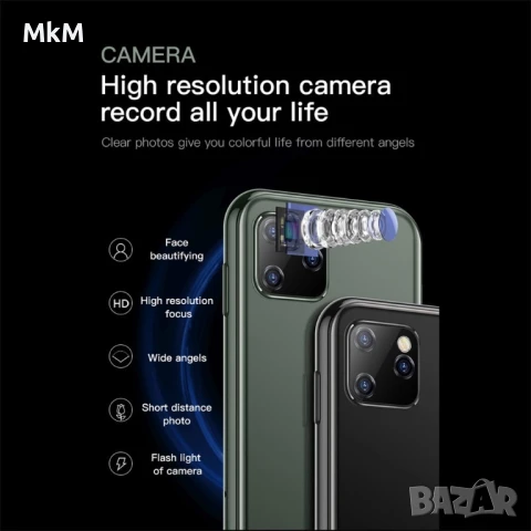 Мини смартфон SOYES XS11 GPS RAM 1GB ROM 8GB четириядрен Android 6.0 , снимка 9 - Телефони с две сим карти - 51085795