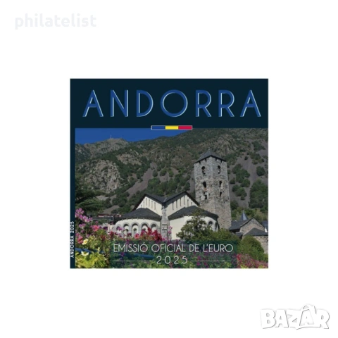 Андора 2025 - комплектен сет от 1 цент до 2 евро - банков Евро сет, 8 монети BU, снимка 8 - Нумизматика и бонистика - 54115877