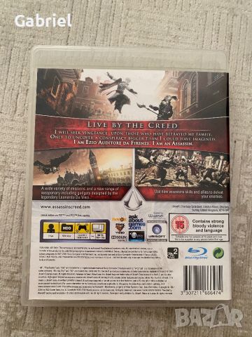 Assassin’s Creed II PS3, снимка 3 - Игри за PlayStation - 46653631