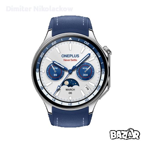 Oneplus watch 2 Nordic blue, снимка 1 - Смарт гривни - 45735631