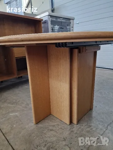 Масивна Разтегателна Трапезна Маса-320см-внос от Германия!, снимка 4 - Маси - 50186175