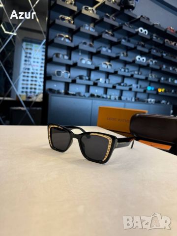 очила с черен обикновен калъф louis vuitton , снимка 5 - Слънчеви и диоптрични очила - 46464995