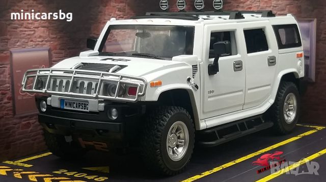 Метални колички: Hummer H2 (Хамър), снимка 3 - Колекции - 45569199