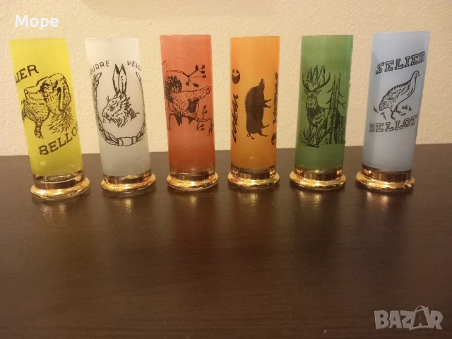 Стъклени ловни чаши патрон