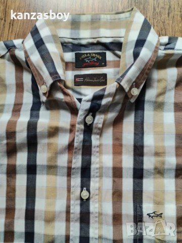 PAUL & SHARK - страхотна мъжка риза КАТО НОВА ХЛ
