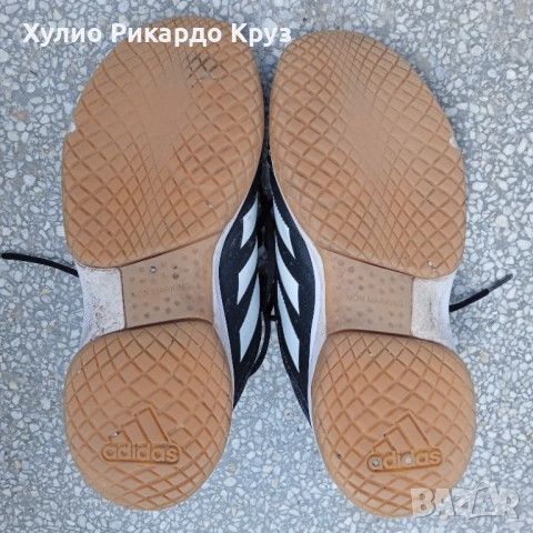 ADIDAS Performance Ligra 7 Core Black 41.5 УНИСЕКС оригинални маратонки Адидас trainers sneakers, снимка 9 - Маратонки - 54132847