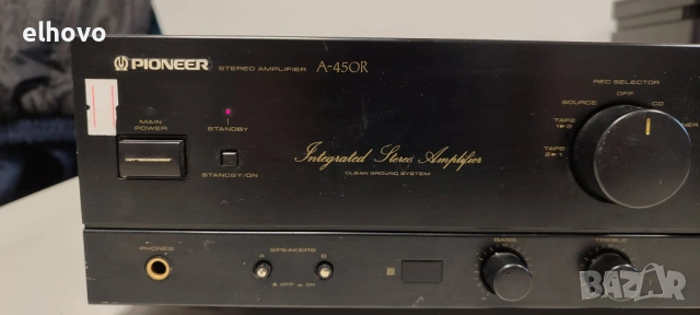 Стерео усилвател Pioneer A-450R, снимка 6 - Ресийвъри, усилватели, смесителни пултове - 53269600