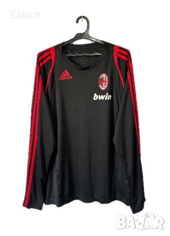 Мъжка блуза Adidas x AC Milan, Размер L, снимка 6 - Блузи - 45439202
