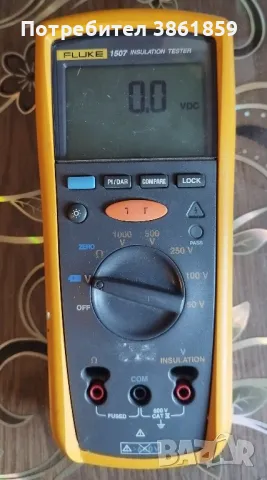 Fluke 1507 тестер за изолационно съпротивление , снимка 1 - Други инструменти - 48269809