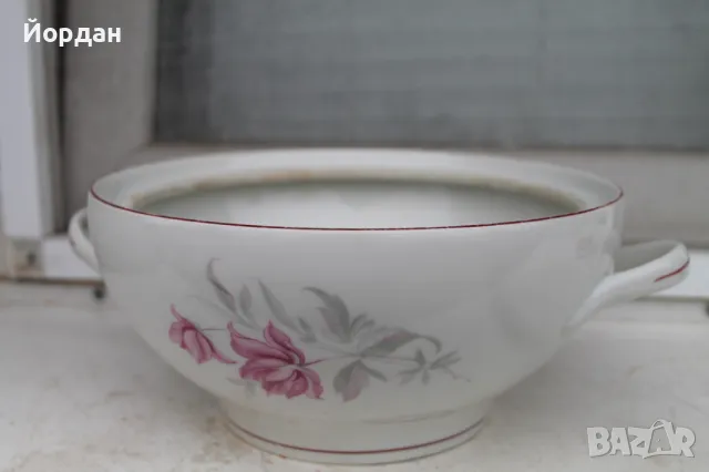 Български порцеланов супник, снимка 5 - Други ценни предмети - 49636892