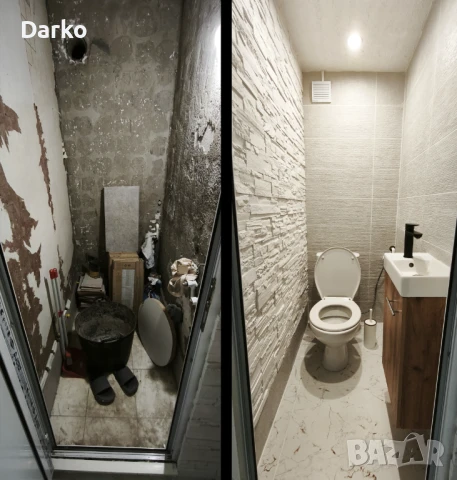 Вътрешни ремонти! Лепене на плочки, гипсокартон, ВиК инсталации, Електроинсталации, снимка 7 - ВиК услуги - 51225855