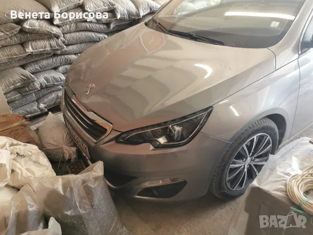 Peugeot 308 сив, снимка 5 - Автомобили и джипове - 46848087