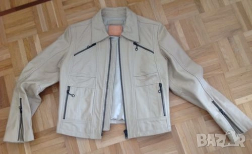 G-star оригинално кожено яке S, снимка 3 - Якета - 54288930