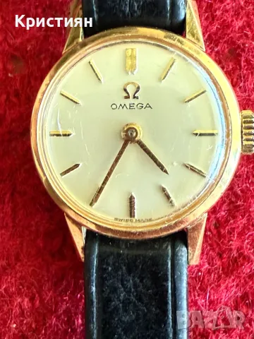 Дамски ръчен часовник OMEGA позлатен, снимка 5 - Дамски - 50280946