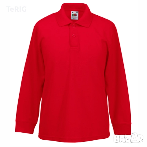 Детска поло тениска с яка дълъг ръкав, снимка 6 - Детски тениски и потници - 51453288