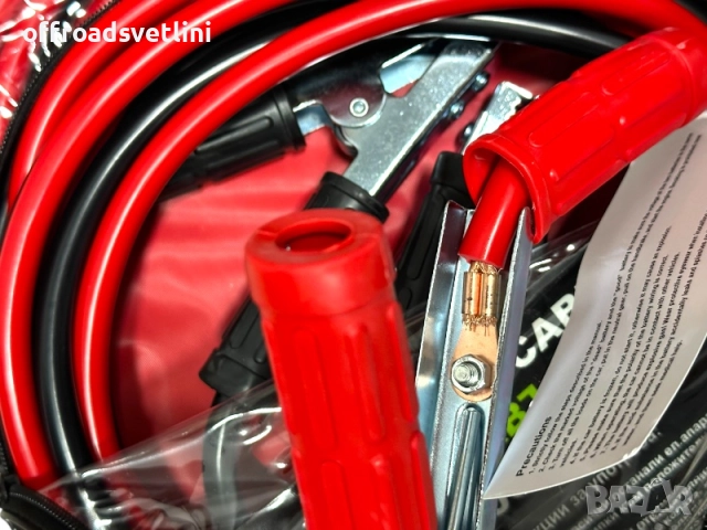 Кабели за подаване на ток G-TECH 2000A 6 метра 12V/24V - висок клас , снимка 2 - Аксесоари и консумативи - 52459001