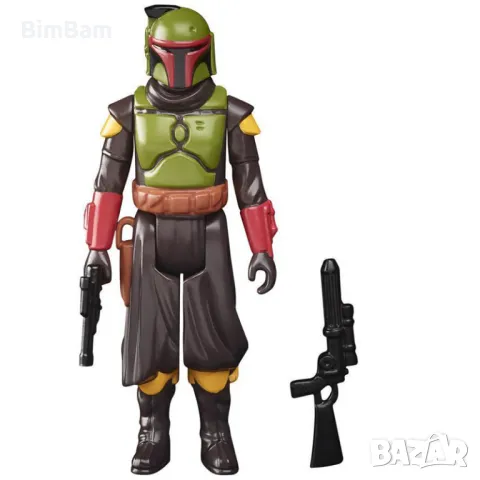 Колекционерска фигура Star Wars Retro Collection The Mandalorian - Boba Fett / Morak / Hasbro, снимка 2 - Фигурки - 48106093