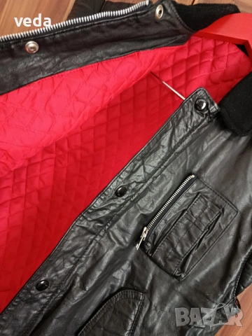 Рокерско елече естествена кожа размер S, снимка 3 - Други - 53733824