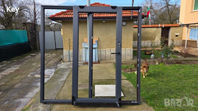  6-камерна PVC дограма цвят Антрацит Фолксваген механизъм, снимка 3 - Дограми - 53495468