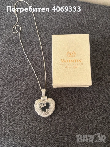 Дамско колие 18карата бяло злато с 220бр естествени Диаманта, снимка 12 - Колиета, медальони, синджири - 51046701