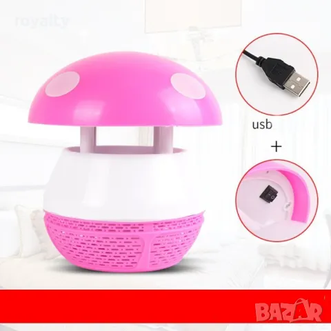 Лампа против комари с USB за дома и детската стая TV312, снимка 7 - Други стоки за дома - 49732816