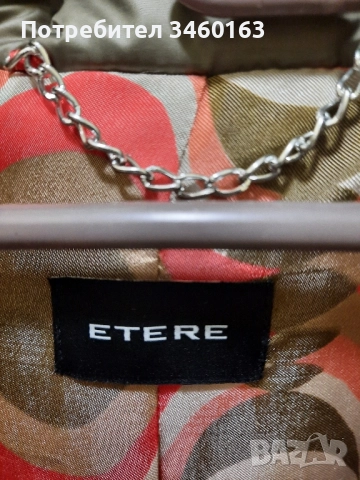 Зимно яке ETERE, снимка 4 - Якета - 52355354