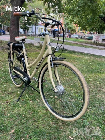 28 цола електрически алуминиев велосипед нов с оригиналното зарядно работи в перфектно внос, снимка 4 - Велосипеди - 51884152
