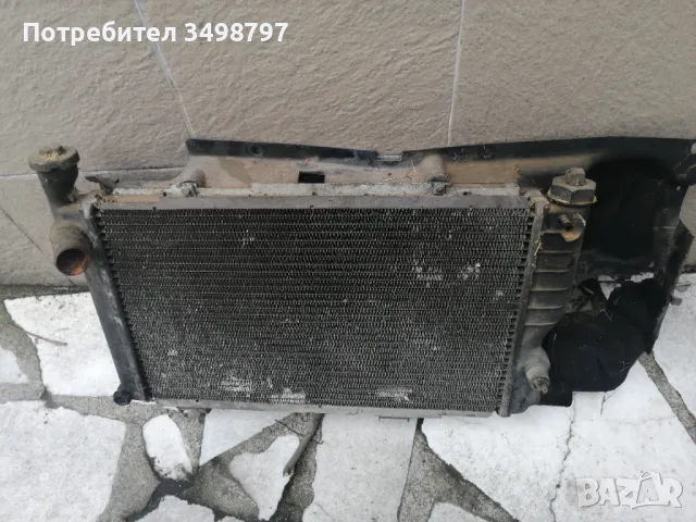 Радиатор с вентилатор Пежо 205 1.4 gt, снимка 2 - Части - 49341697