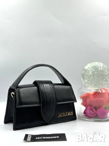 чанти JACQUEMUS- Le grand bambino ➡️17cm ⬆️10cm✨ ⭐️, снимка 5 - Чанти - 51447439
