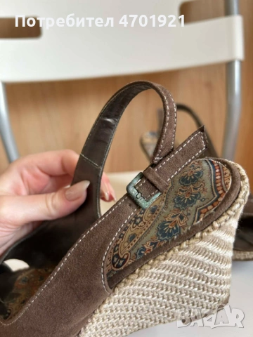 Дамски сандали на платформа, снимка 7 - Дамски обувки на ток - 53136931