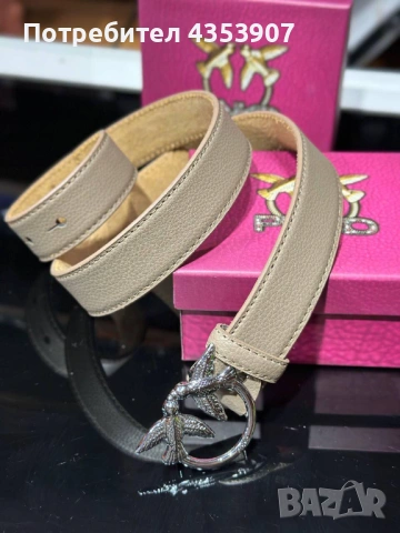 колани Pinko естествена кожа, снимка 5 - Колани - 53702277