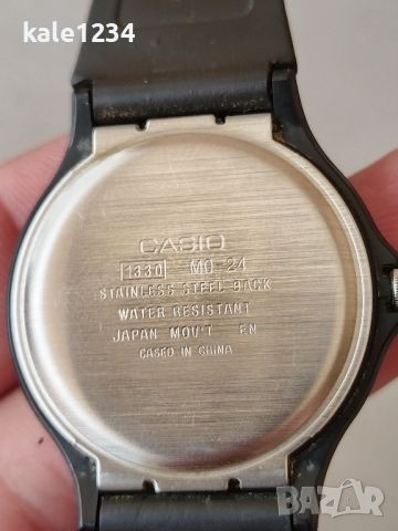 Часовник CASIO MQ-24. Vintage watch. Japan move. Ретро модел CASIO. Водоустойчив , снимка 4 - Мъжки - 46567609