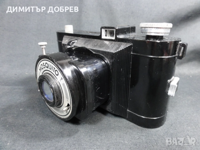 СТАР РЕТРО БАКЕЛИТОВ ФОТОАПАРАТ MOSQUITO I FRANCE, снимка 3 - Антикварни и старинни предмети - 52673782