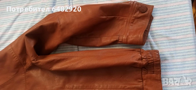 Кожено яке, снимка 5 - Якета - 53093589