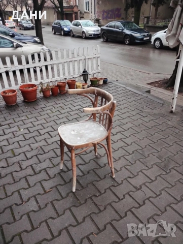 два стари дървени виенски стола , снимка 9 - Антикварни и старинни предмети - 52970273