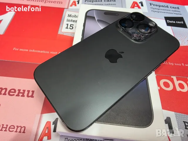 iPhone 16 Pro 128 black titanium, снимка 2 - Apple iPhone - 49089554