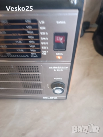 Ретро радио Selena B-216 - работещо, снимка 10 - Радиокасетофони, транзистори - 51753538