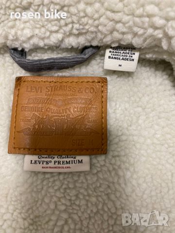 ''Levi Strauss''оригинално джинсово мъжко яке М размер, снимка 3 - Якета - 45404756