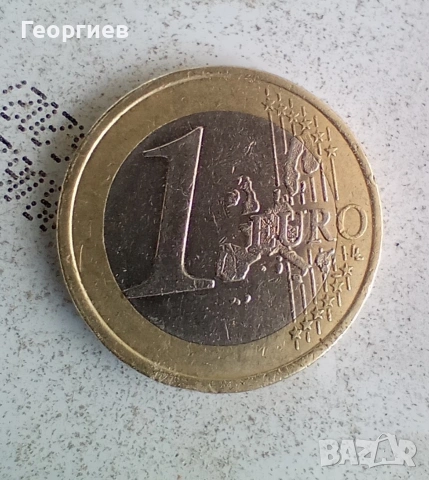 1 евро монета Франция 1999 година , снимка 2 - Нумизматика и бонистика - 54096823