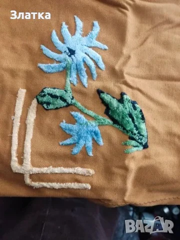 Кувертюра ръчно плетена дантела Покривка шалте за легло спалня канапе ръчно плетена на една кука НОВ, снимка 14 - Декорация за дома - 46749778