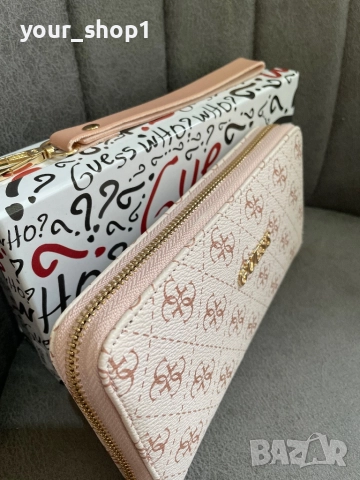 Guess дамско портмоне портфейл , снимка 6 - Портфейли, портмонета - 51852222