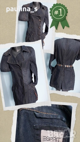 Два различни броя / Марково манто "Betty Barclay" и "Esprit" / голям , снимка 11 - Шлифери - 44853473