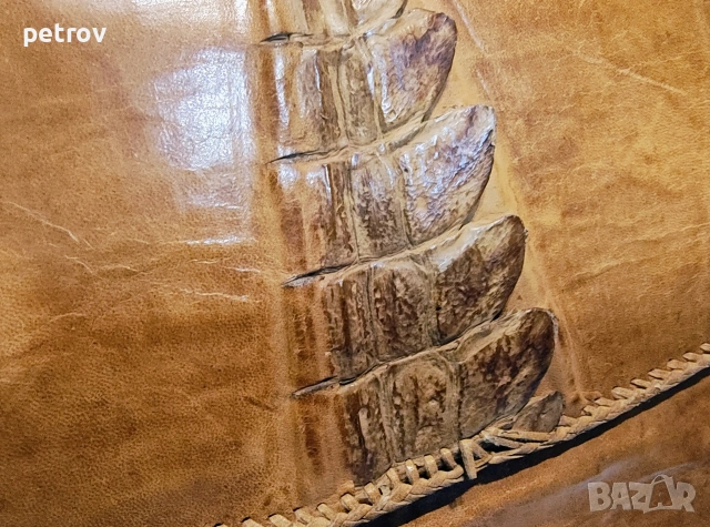 Чанта от 100% Крокодилска кожа., снимка 3 - Чанти - 53114302