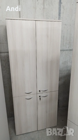 Офис шкаф - гардероб с четири врати и рафтове 80/40/205, снимка 4 - Шкафове и рафтове - 53078070