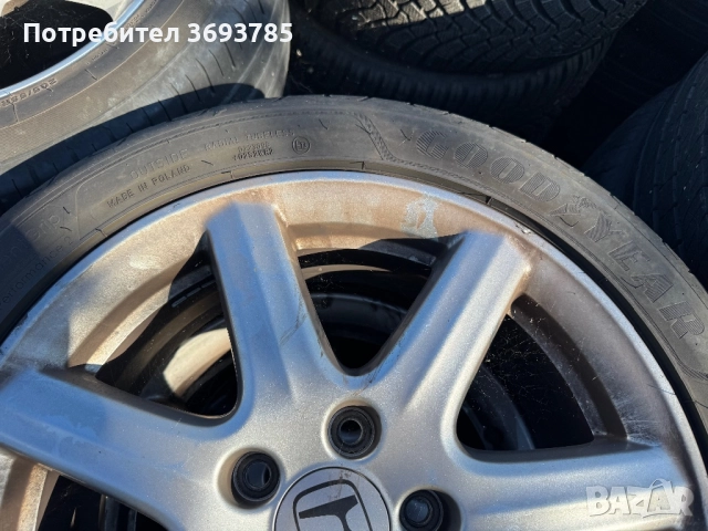 Джанти 17ки плюс гуми 225/45 , снимка 3 - Гуми и джанти - 51475512