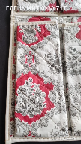 Стенен органайзър от водоустойчива материя-голям с 8 джоба, снимка 5 - Други стоки за дома - 53263492